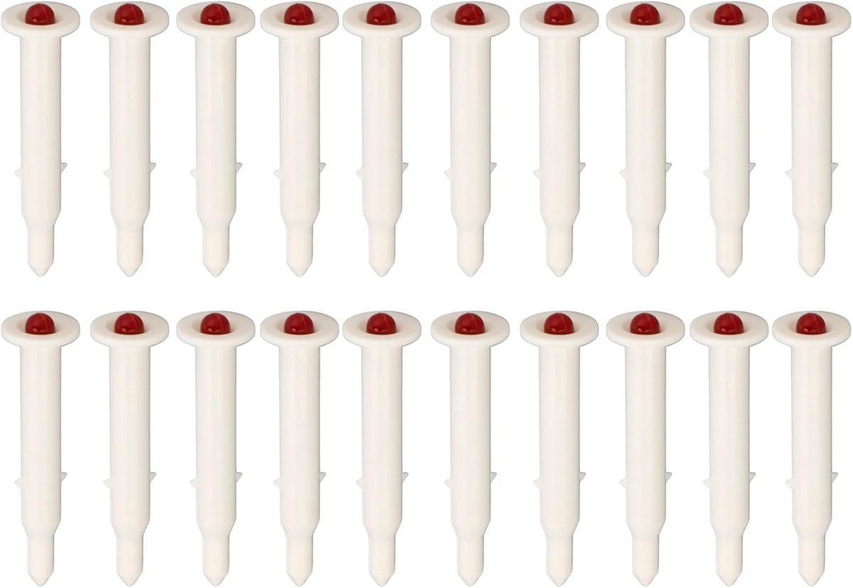 SnelShoppen - Zerodis Kalkoen Timer, Vlees Thermometer Pop-up Kookthermometer voor Kip, Kalkoen, Roasted Beef, Vis, Wegwerp Temperatuur Indicator voor