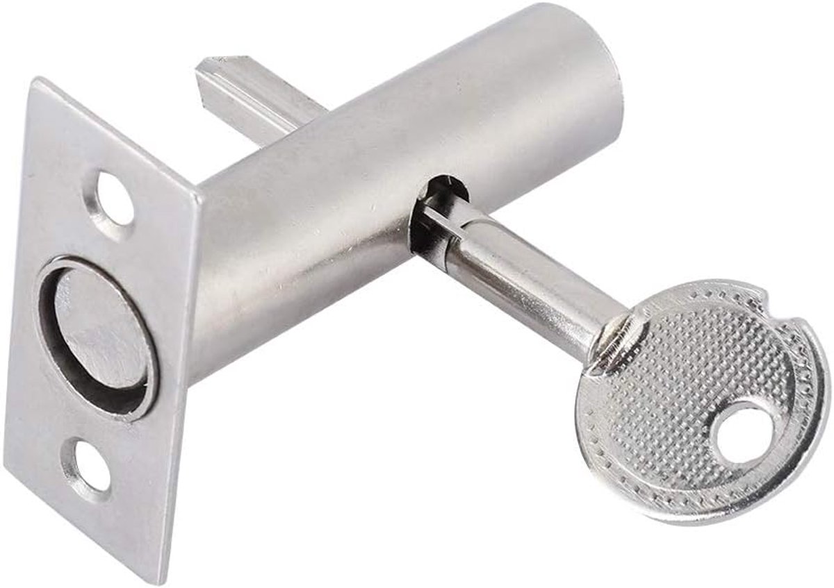 Tube Well Lock - roestvrij staal - onzichtbare vergrendeling - ideaal voor hotels en fabrieken - ShopVlot