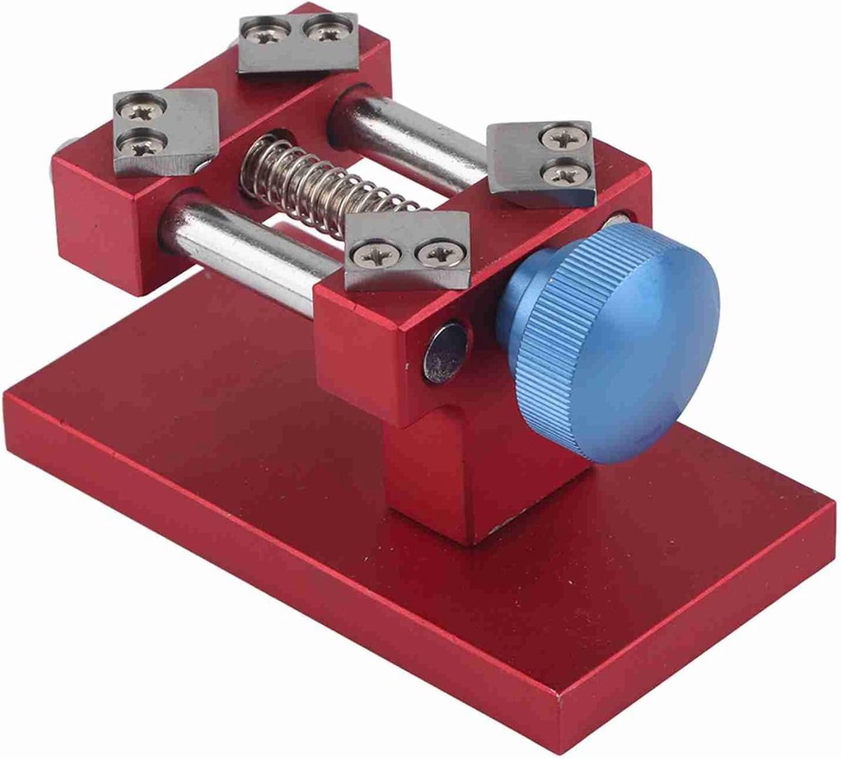 SnelShoppen - Professionele Horloge Bezel Opener & Horloge Wijzer Verwijderaar - Rood - Handgereedschap voor Horloge Reparatie & Onderhoud - Ideaal vo