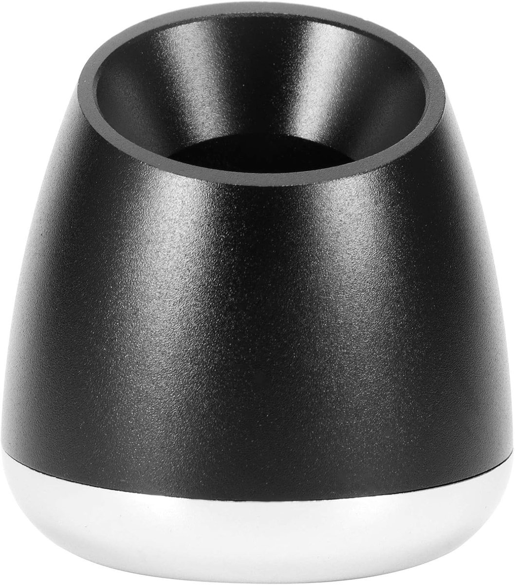 SnelShoppen - Moderne Aluminium Scheermes Standhouder met Antislip Basis voor Badkamer, Toilettas, Scheeraccessoire, Duurzaam en Stijlvol, Zilver