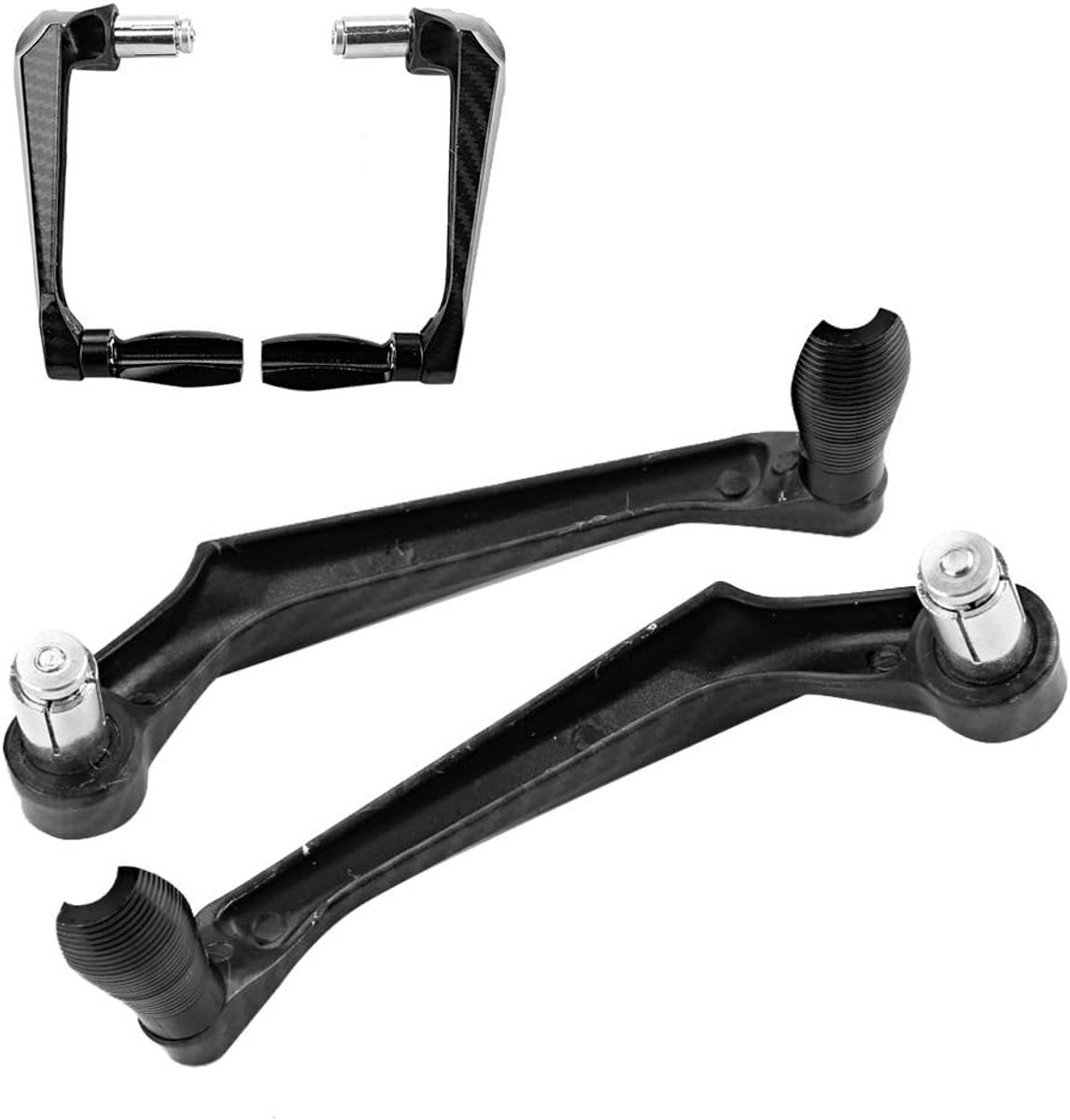 SnelShoppen - Universele Motorfiets Handvatbeschermer 7/8 Inch 22mm Aluminium Rembeschermer voor Motorfietsen, Elektrische Voertuigen en Mountainbikes
