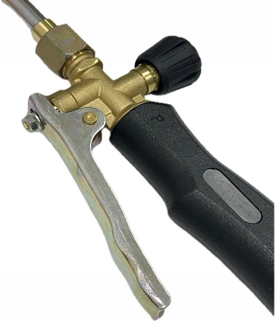 Brandbrander Gas - Onkruidbrander - Onkruid Verwijderen - Automatische Ontsteking - 60 cm - Zwart — afbeelding 3