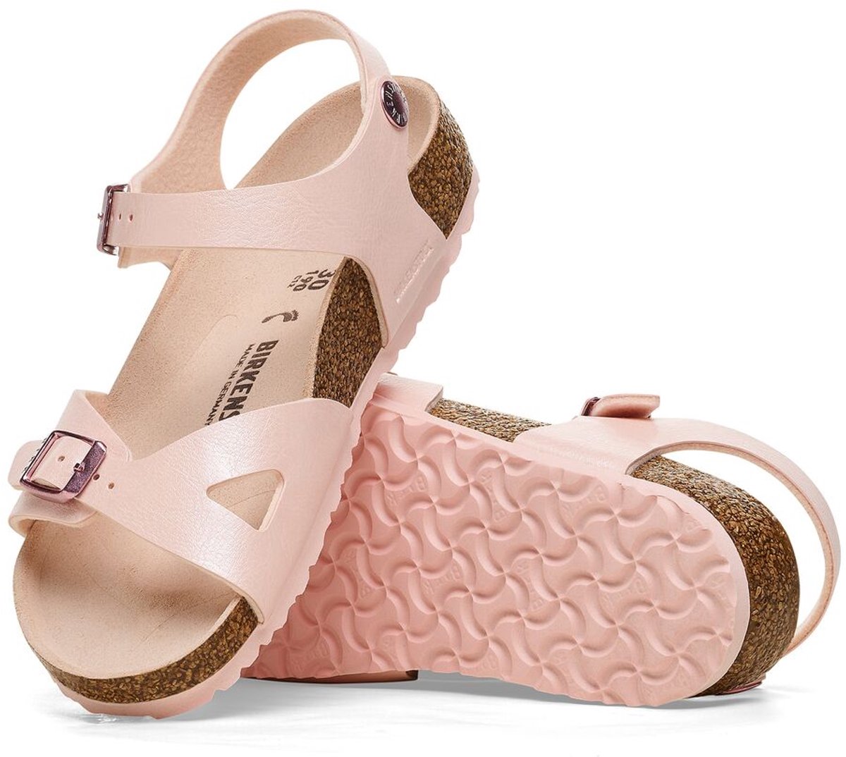 Birkenstock Rio Kids Graceful Sandalen Streetwear Kind Roze