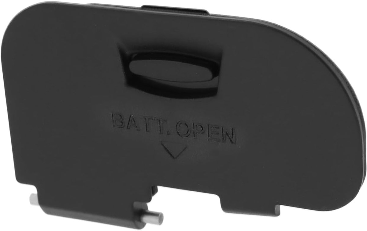 SnelShoppen - Camera Vervangende Accu Deurtje Cover Geschikt voor Canon 70D 80D - Hoogwaardige Plastic en Metaal Materiaal - Eenvoudig te Installeren