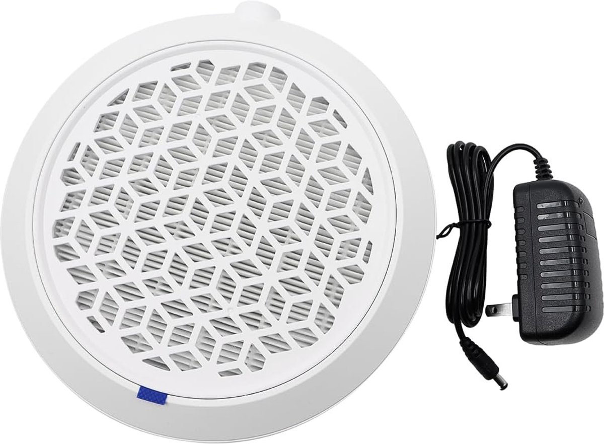 SnelShoppen - Laag-geluid nagelstofzuiger met turboventilator, warmteregeling, 4500 tpm, herbruikbaar filter, ideaal voor nagelstudio's en thuisgebrui