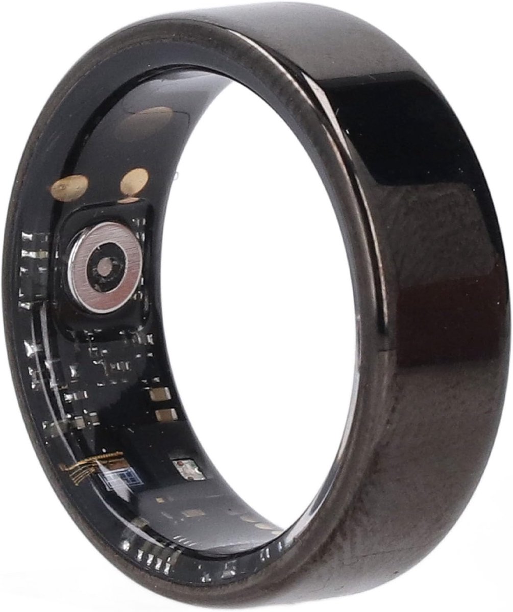 SnelShoppen - Smart Ring Fitness Tracker Ring, Gezondheid Ring Pedometer, IP68 Waterdichte Sport Ring met Stappenteller, Calorieën en Trainingsdata