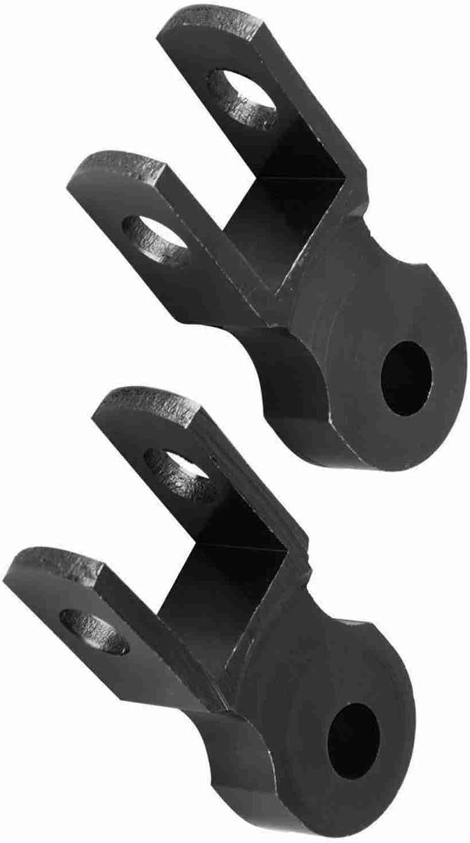 SnelShoppen - 2 Stuks Motorfiets Achter Schokdemper Riser 5cm Verhooging Apparaat Pad voor Chassis Motorfiets Schokdemper Verhoger met Schroeven