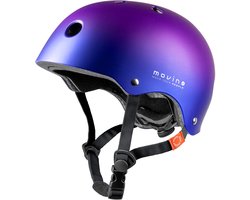 Movino - Element - S - caméléon - casque de vélo urbain avec système Dial-Fit - ABS/EPS - 11 trous de ventilation - Vélo Rollers Trottinette