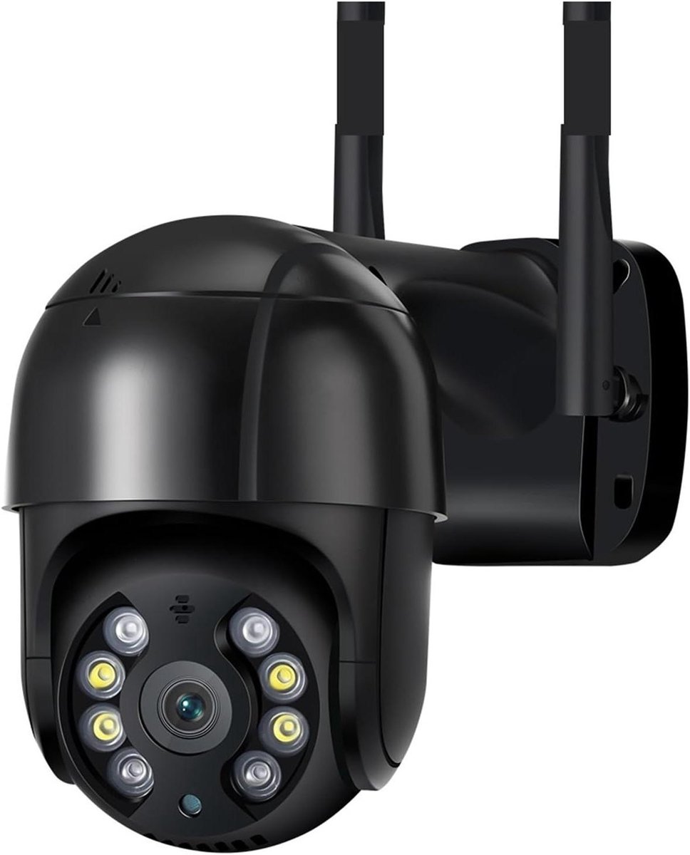 Beveiligingscamera Buiten - IP Camera Wifi Camera - Woning Beveiligen - Ai Menselijke Detectie - 8MP 4K Resolutie - Wit
