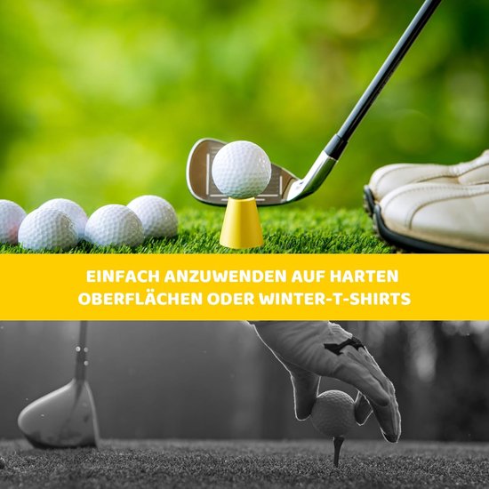 Golf Tees - Golf Opzetstuk - Golf Oefenen - Winterbestendig Plastic - 1 stuk - Meerkleurig van GOLF — afbeelding 3