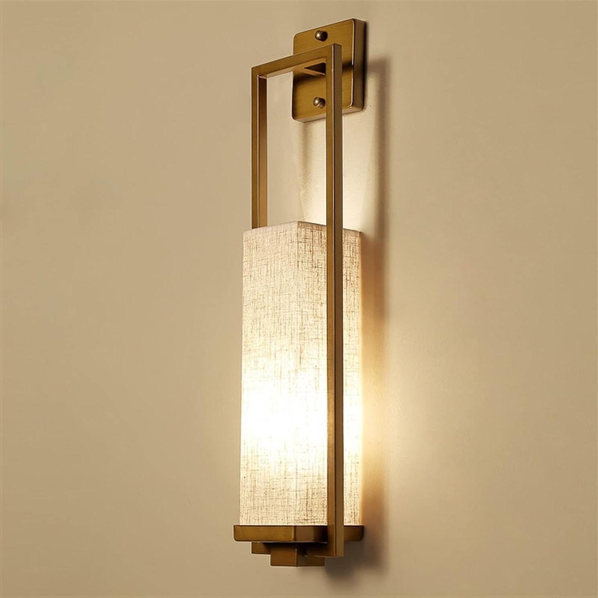 Wandlamp Chinese Stijl - Bedlamp Muurlamp - Sfeerverlichting Creëren - 360 Graden Verlichting - 1 x 1 x 1 cm