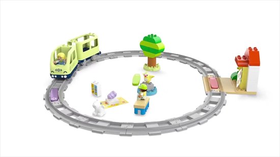 LEGO DUPLO - Coffret de train d'aventure City Interactive - 10427