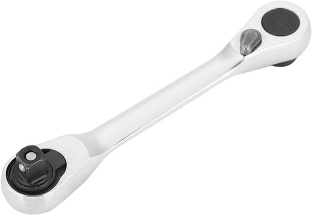 Mini Steeksleutel en Bit Schroevendraaier Multitool 1/4'' Inch met 72-Tands Ratelsysteem, Professionele Metaal Gereedschappen voor Klussen en Onderhoud