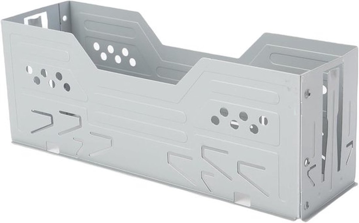 Universele 1DIN Autoradio Installatiebehuizing - Metalen Fitting Frame voor ISO 1DIN, Geschikt voor Diverse Auto's en Radio's