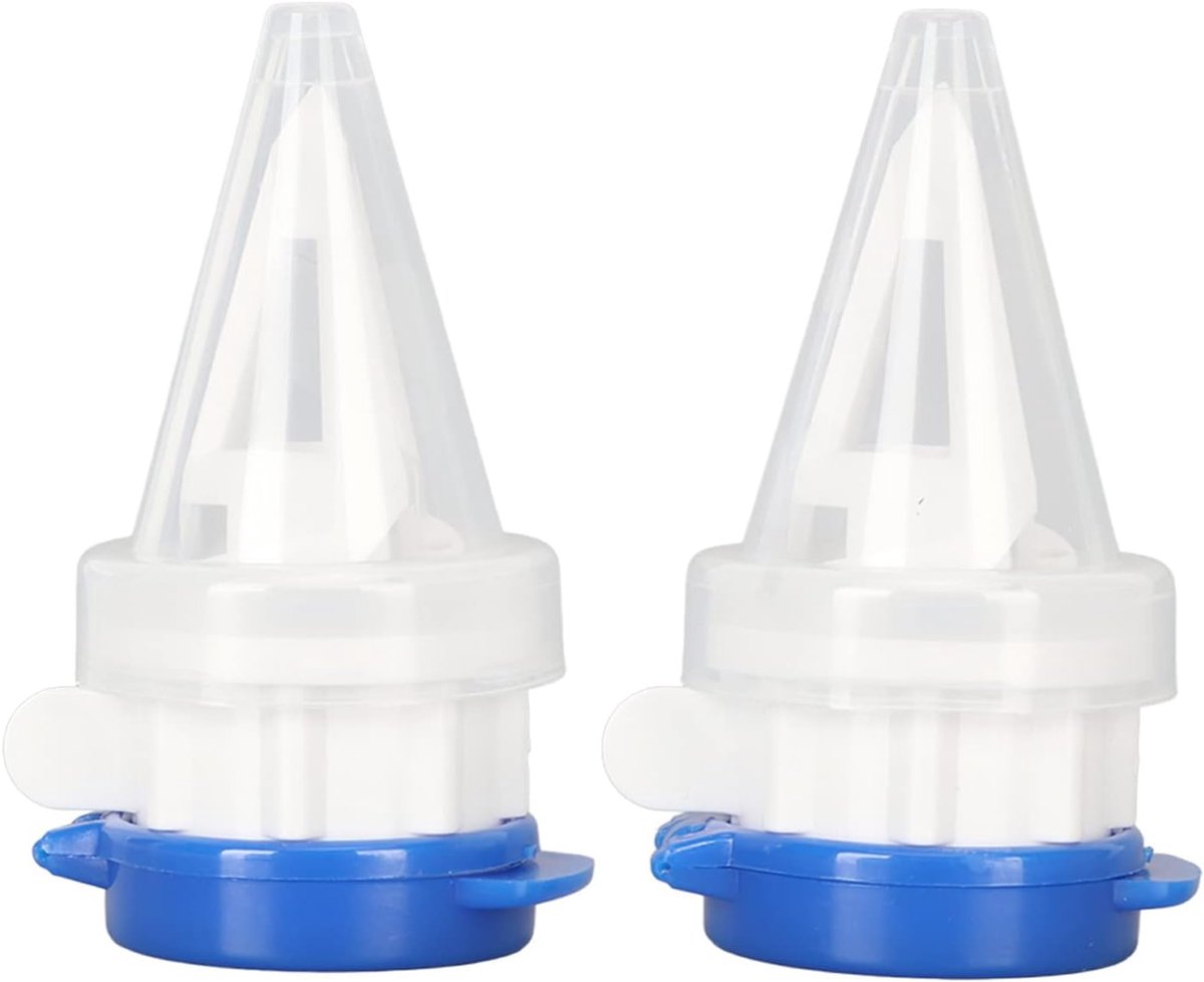 SnelShoppen - 2 Stuks Melk Gieters voor Flessen - Ideaal voor Melk, Wijn, Dranken en Cocktails - Praktische Keuken en Bar Accessoires
