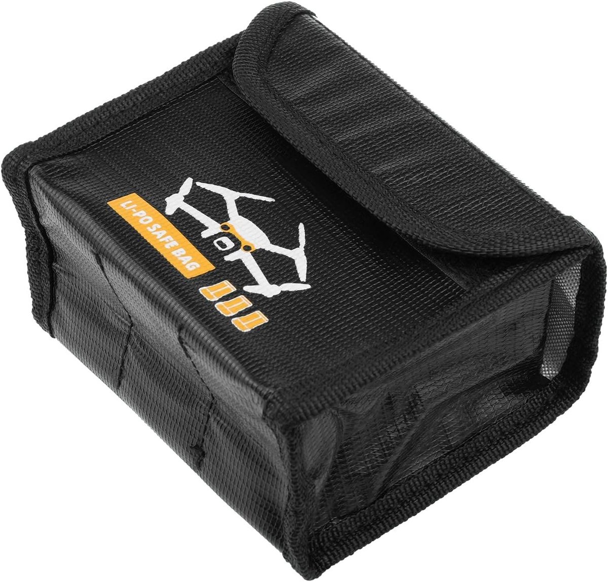SnelShoppen - Batterij Explosie Bestendige Veiligheidszak Geschikt voor DJI Mini 3 Pro Drone Batterij Veilig Opladen Opslagzak Vervanging 121x95x63mm