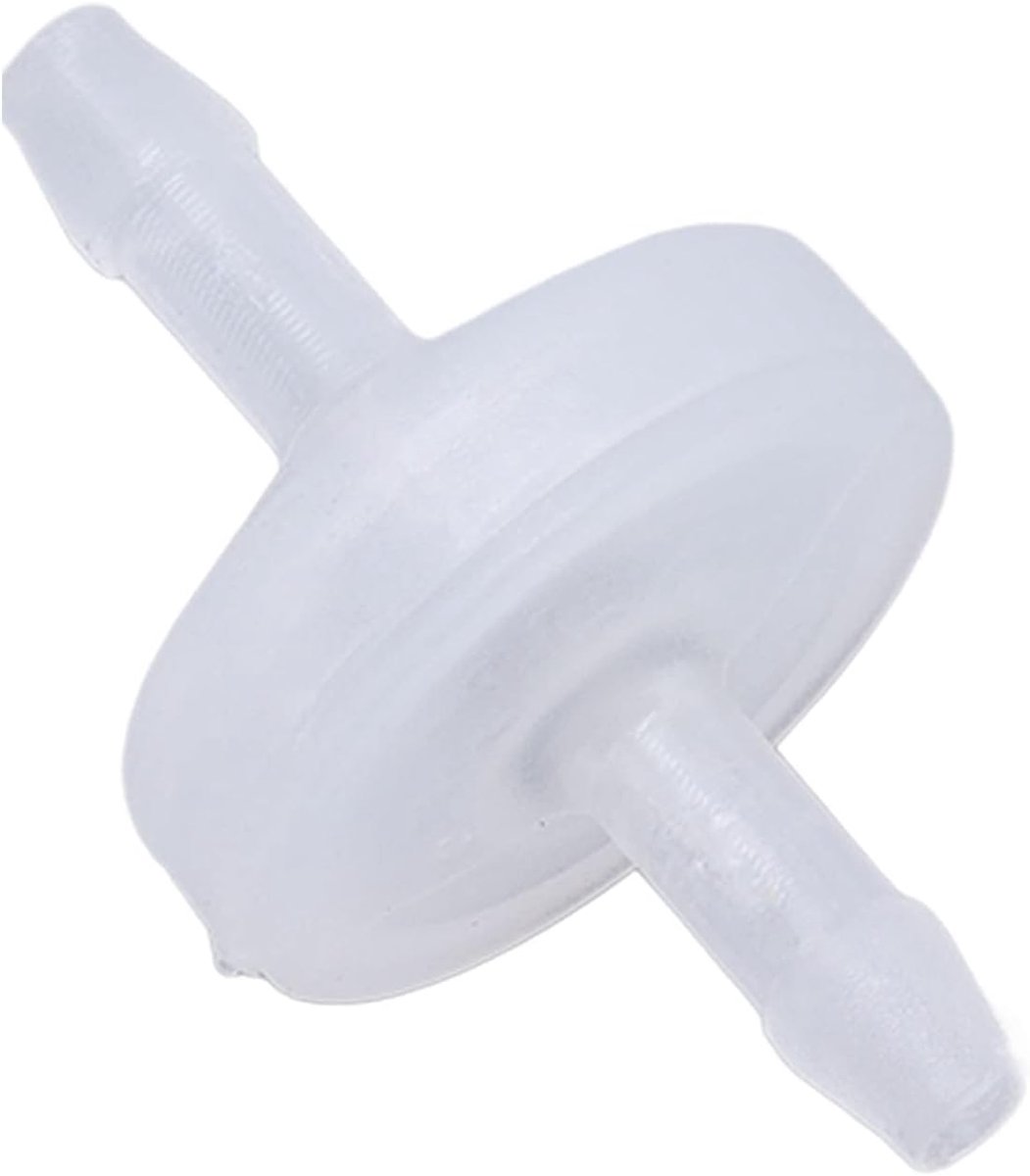 SnelShoppen - 10 Stuks Barb Checkklep PP Enkele Weg Checkklep Kunststof Ozonbestendig Diafragma Waterstopklep 3mm Translucent