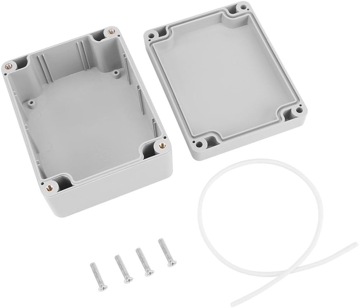 SnelShoppen - Elektrische Buitenbox, Waterdichte IP65 ABS Aansluitdoos, Ideaal voor Elektrische Installaties Binnen en Buiten (115 * 90 * 55mm)