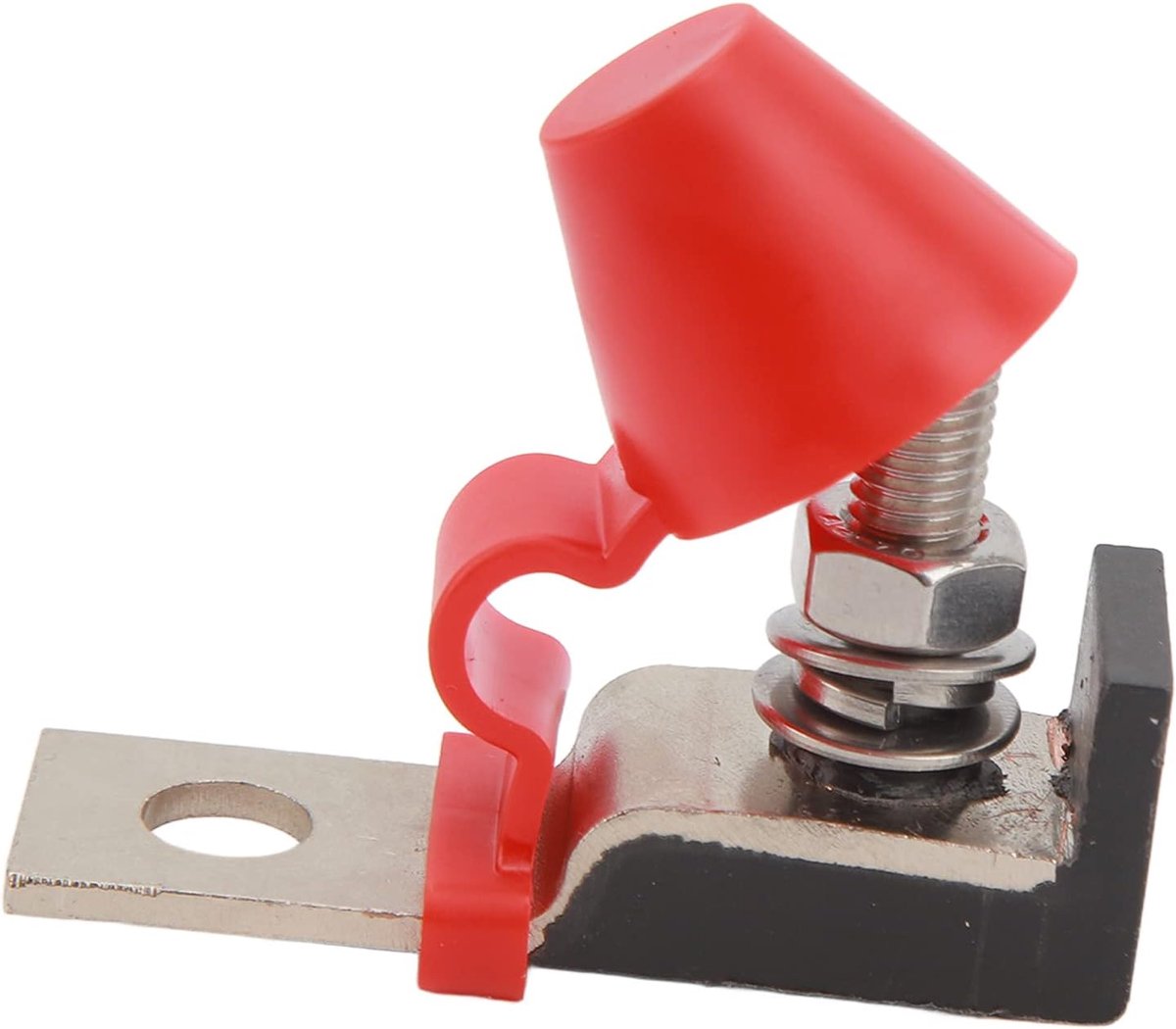 SnelShoppen - Fuses voor Marine Batterijen, 58V Fuse Block Set (60A) met Waterdichte Kap, Thermoplastisch PPS, Beveiliging tegen Kortsluiting, Ideaal