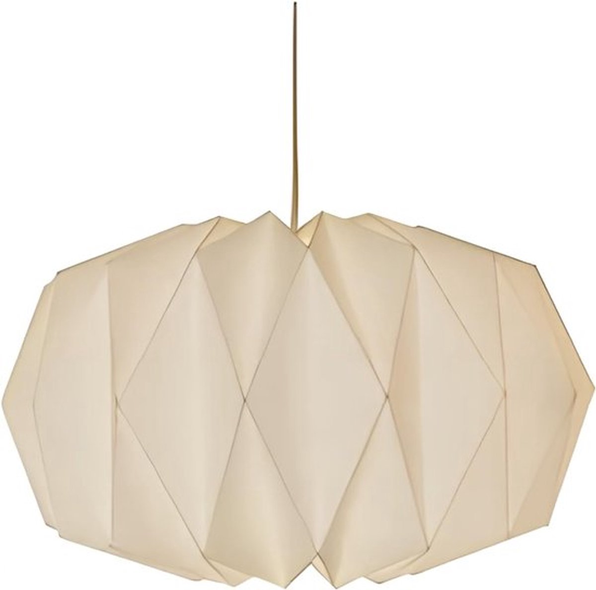 Papieren lampenkap voor Woonkamer, Slaapkamer en Eetkamer - Scandinavische Decoratie en Verlichting