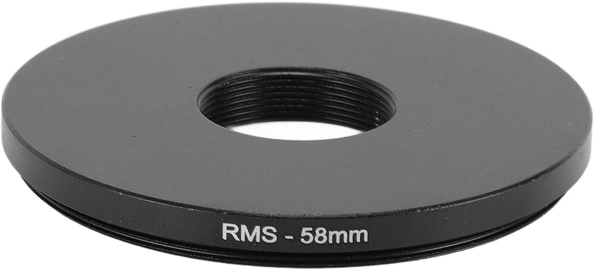 SnelShoppen - RMS Draadadapter, Aluminium Microscoop Lensadapter, Microscoop Accessoires 67mm, Vervangbaar & Camera Adapter Ring