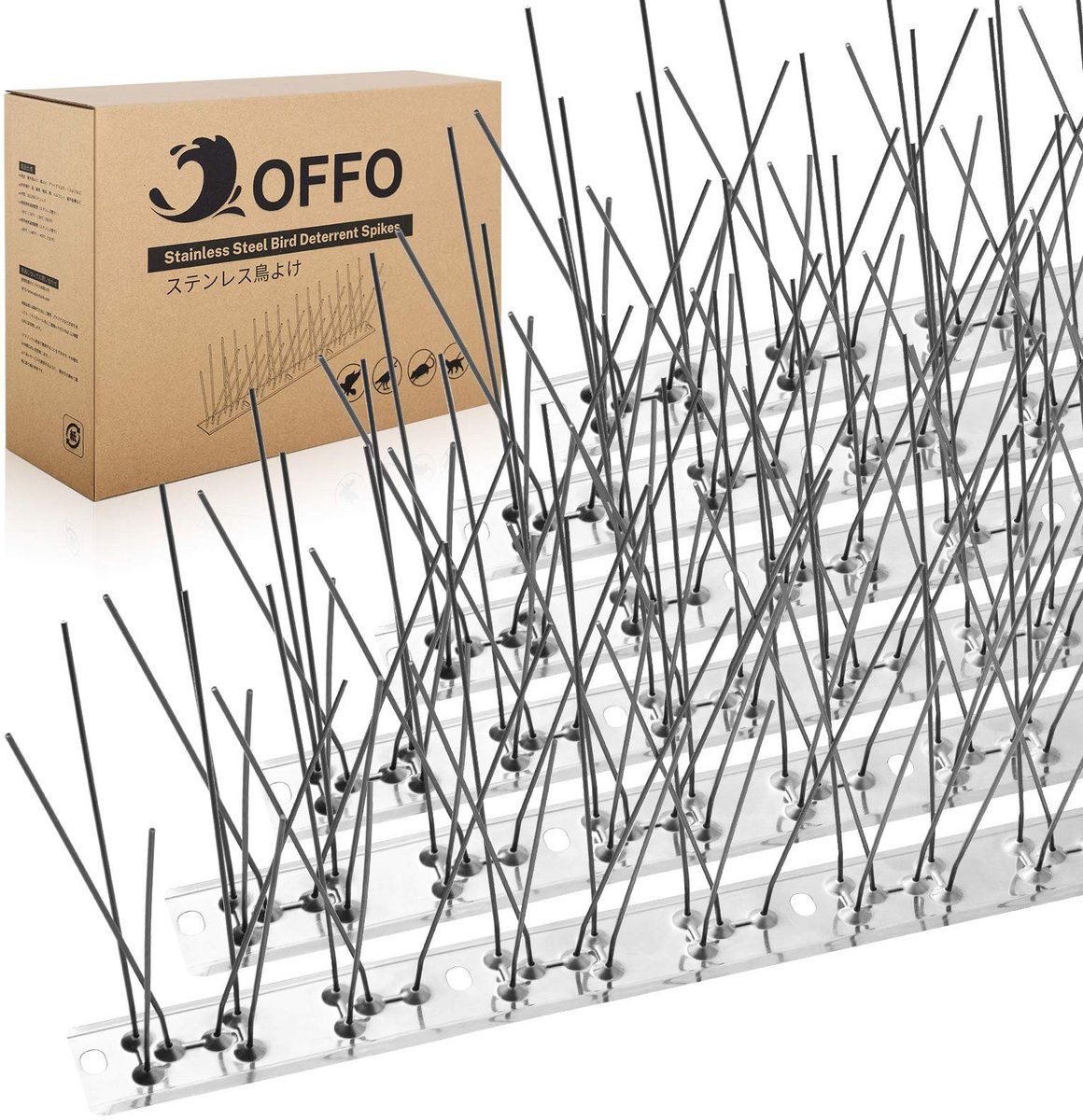 Solidchoice - Duurzame Vogelspikes Set voor Daken en Ramen, 5,2m