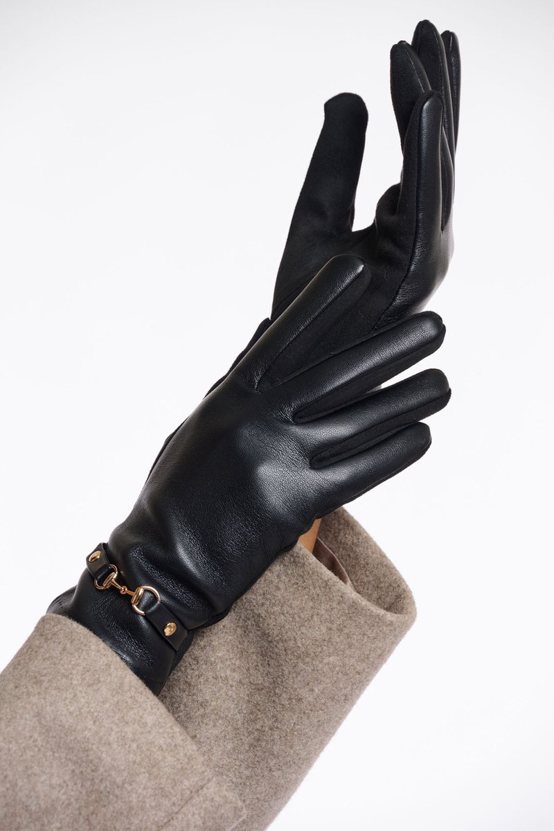 Rino & Pelle Accessories - Havila gloves - Zwart