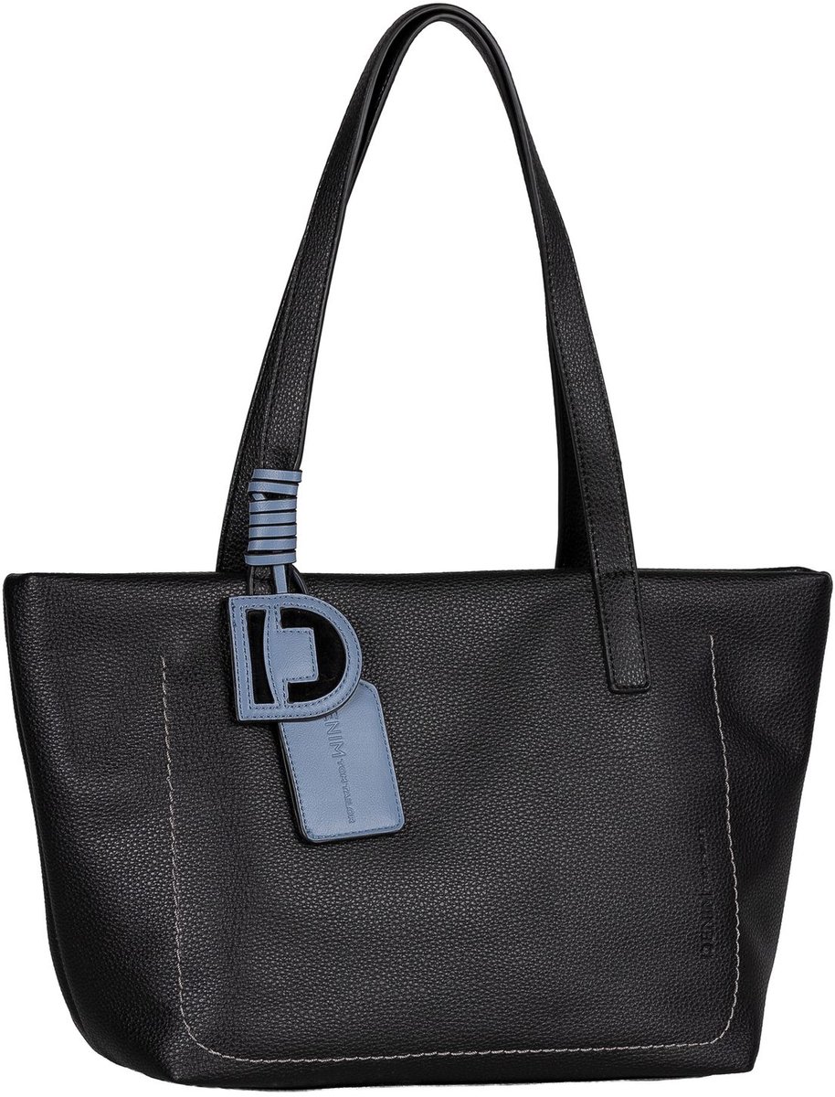 TOM TAILOR shopper Irida Zip Shopper Black zwart