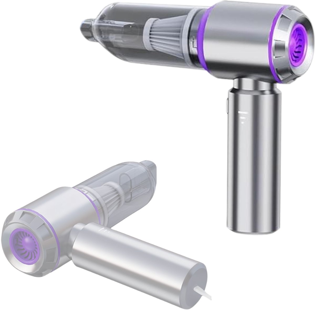Zavio® Auto Stofzuiger - Kruimeldief - Handstofzuiger
