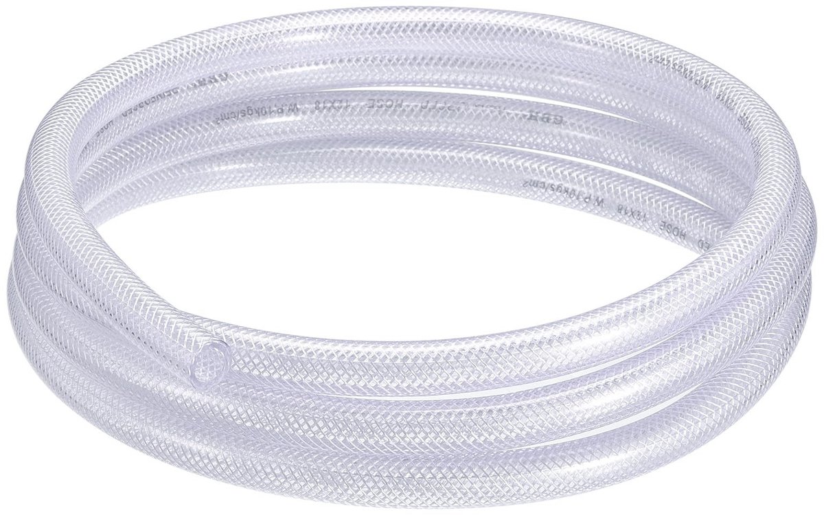 Solidchoice - Gevlochten PVC Slang 9x15 mm voor Hogedruk en Watergebruik, 3 Meter