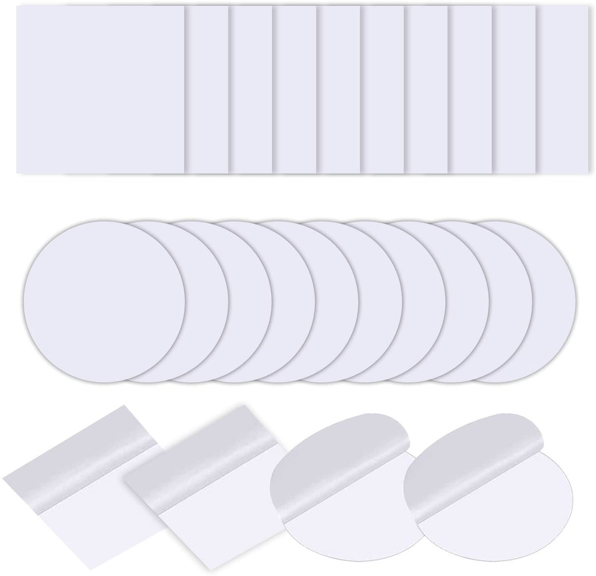 Solidchoice - 20 Stuks Tent Reparatietape Set voor Waterdichte Herstellingen