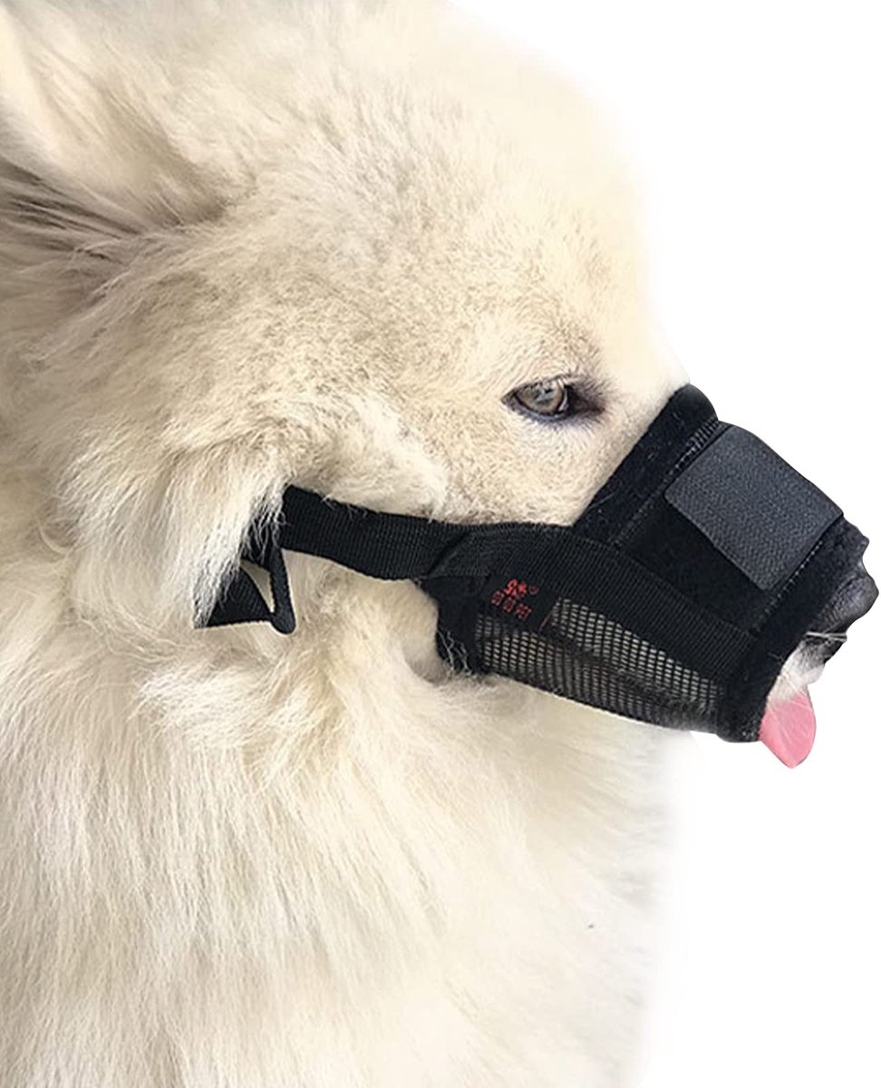 Solidchoice - Comfortabele Muilkorf voor Honden, Verstelbaar