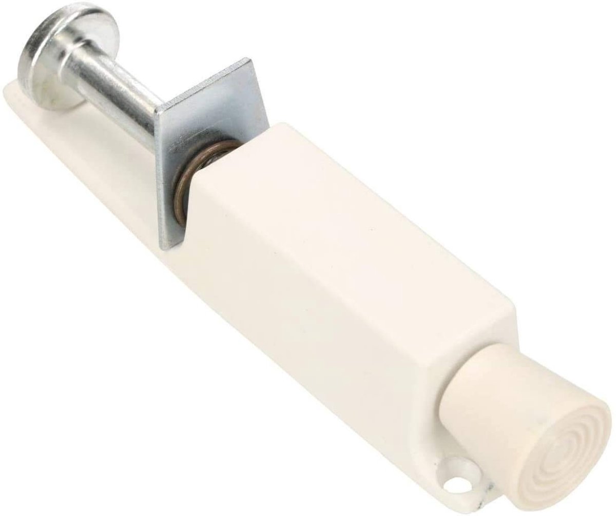 Solidchoice - Solide Deurhouder met Rubber Pedaal Wit