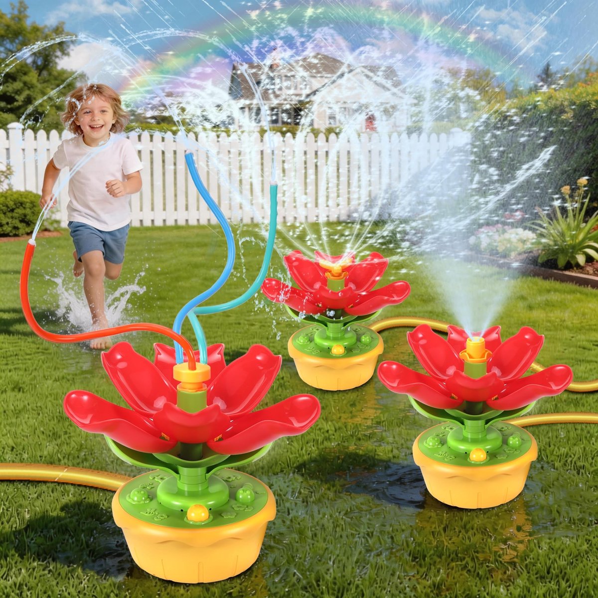 Solidchoice - Watersprinkler voor Kinderen - Leuk Buiten Speelgoed voor Zomer