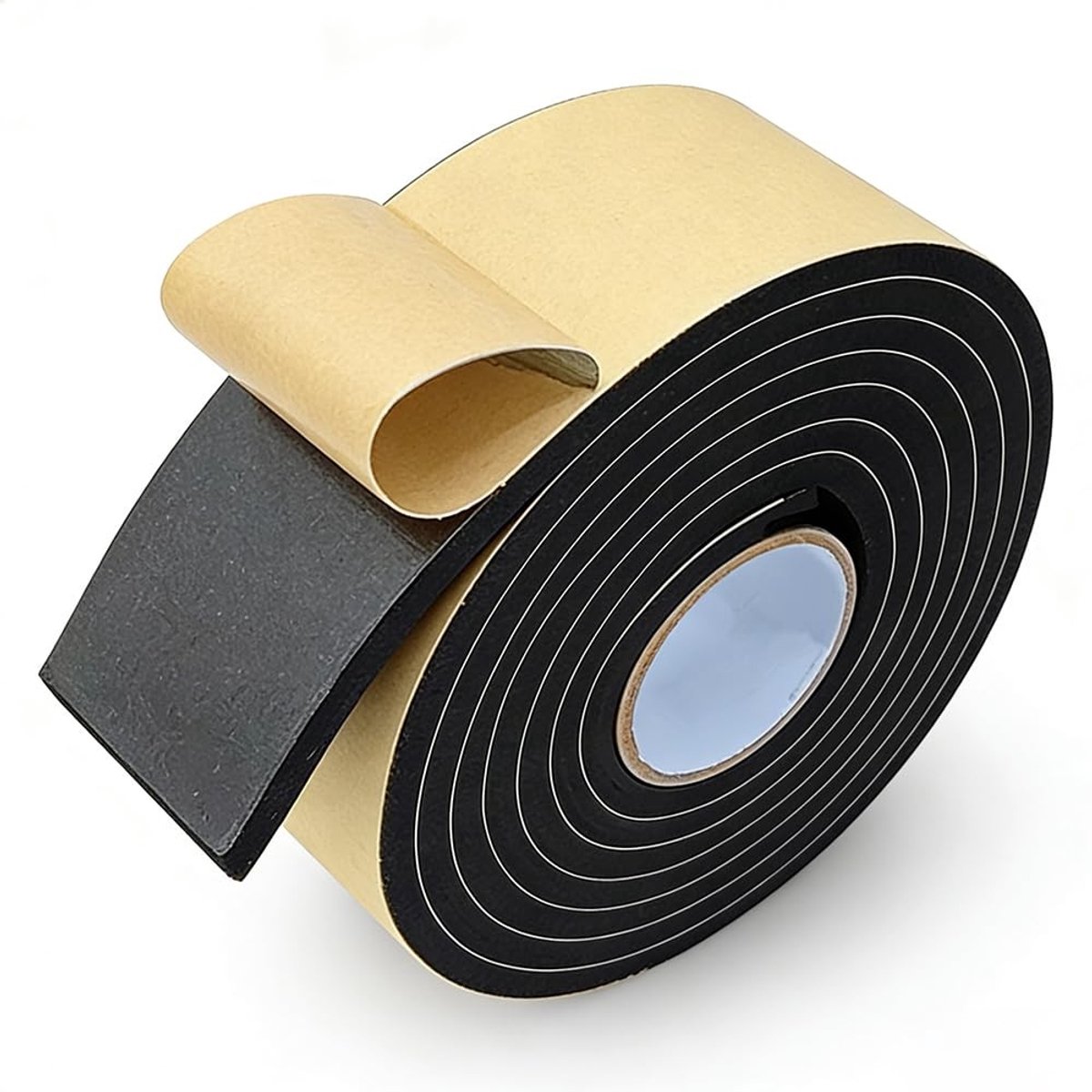Solidchoice - Zelfklevende Foam Tape 6m voor Geluidisolatie en Afdichting