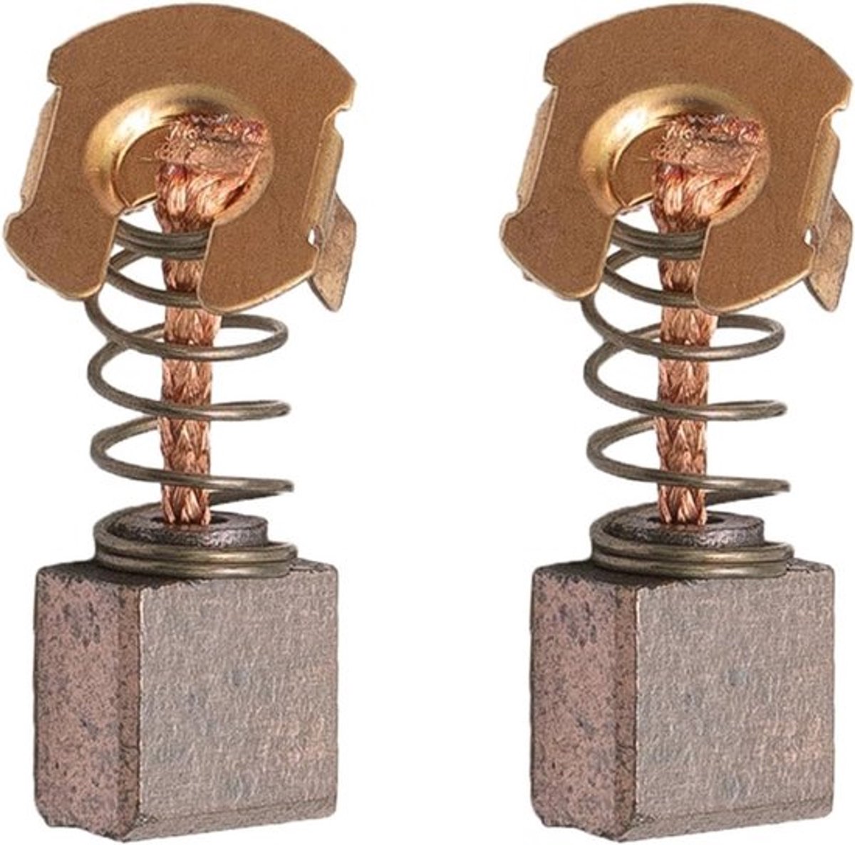 2 Stuks Koolborstels voor Motoren, Vervangingsborstels voor Diverse Modellen zoals BHR241 en BHR202, Ideaal voor Reparatie en Onderhoud van Elektrisch Gereedschap (6.8 * 10.7 * 11mm)