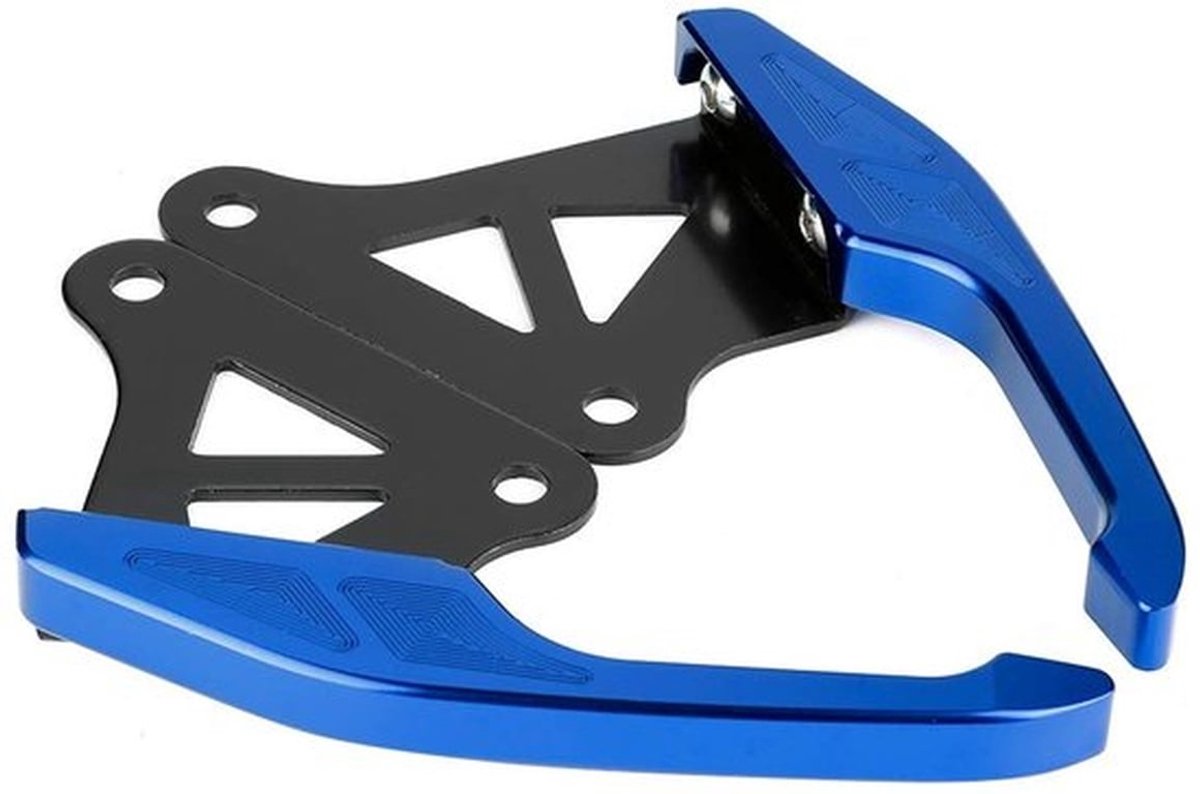 Handgreep - Aluminiumlegering - Dubbelzijdige installatie - Gripondersteuning - Veiligheid voor de achterpassagier - Duurzaam en roestbestendig - Motorfietshandvat