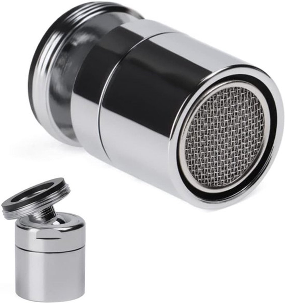 Draaibare Keukenkraan Aerator-filteradapter voor 360 graden beweging - Vervangingsonderdeel voor 16 mm Mannelijk Mondstuk