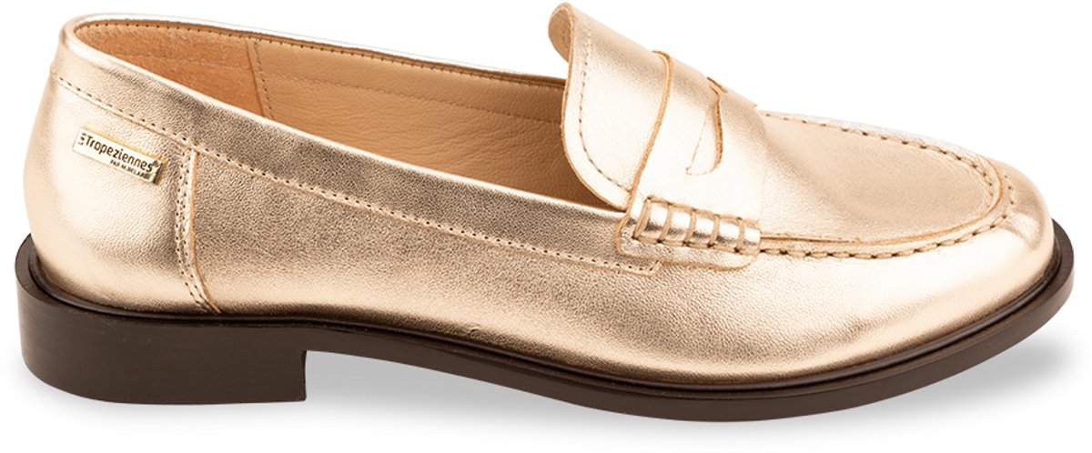 Lucie leren mocassin