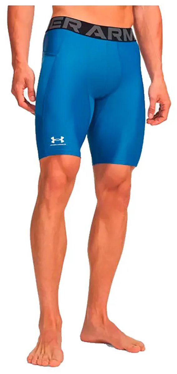 Under Armour Heatgear Armour Long Korte Broek Blauw 3XL / Regular Man