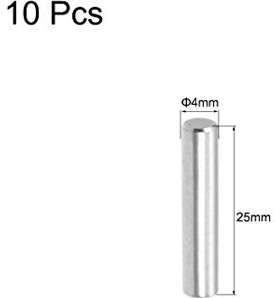 304 RVS Dowel Pen 100 Stuks - 1.5mm x 6mm - Corrosiebestendig en Duurzaam