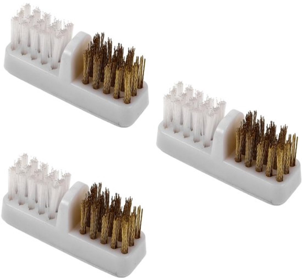 3Pcs Boor Bits Nagel Reinigingsborstel Diepe Reinigingsborstel Nagel Kunst Cleaner Tool Nagel Boor Reinigingsborstel Manicure Tool Cleaner Nagel Boren Cleaner Plastic