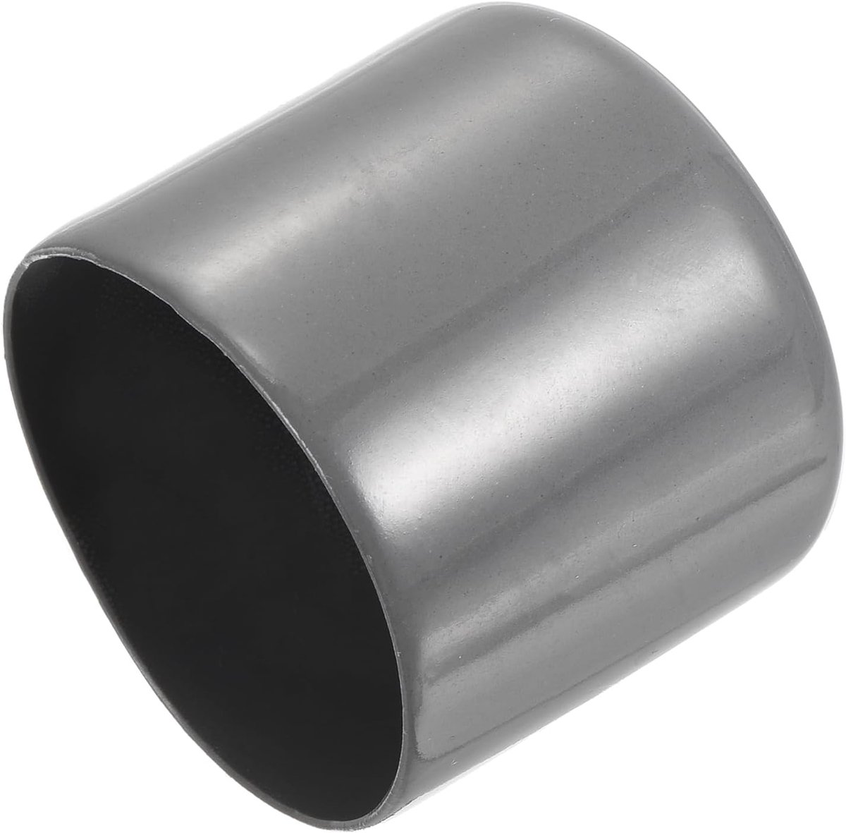 4 stuks eindkappen van rubber, 46 mm ID, ronde eindkappen van vinyl, voor schroeven met schroefdraad, beschermers, donkergrijs