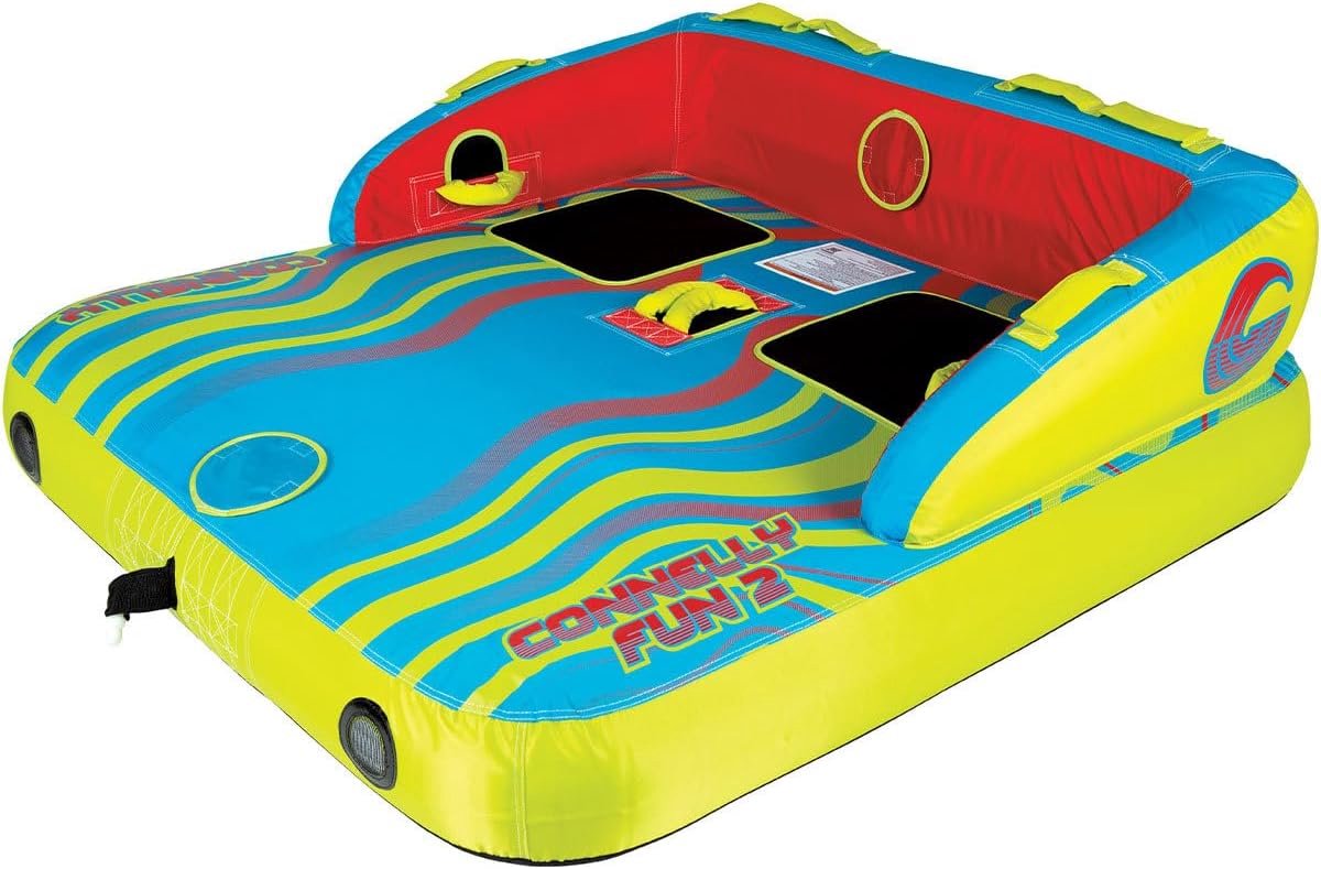 Funtube voor 2 personen - opblaasbaar - 165x165 cm - veelzijdig gebruik - SnelShoppen