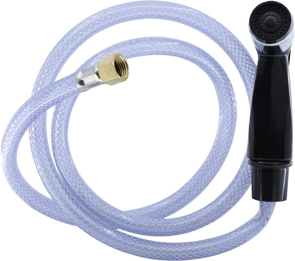80762 Keuken Spray Slang en Hoofd Assembly, Zwart