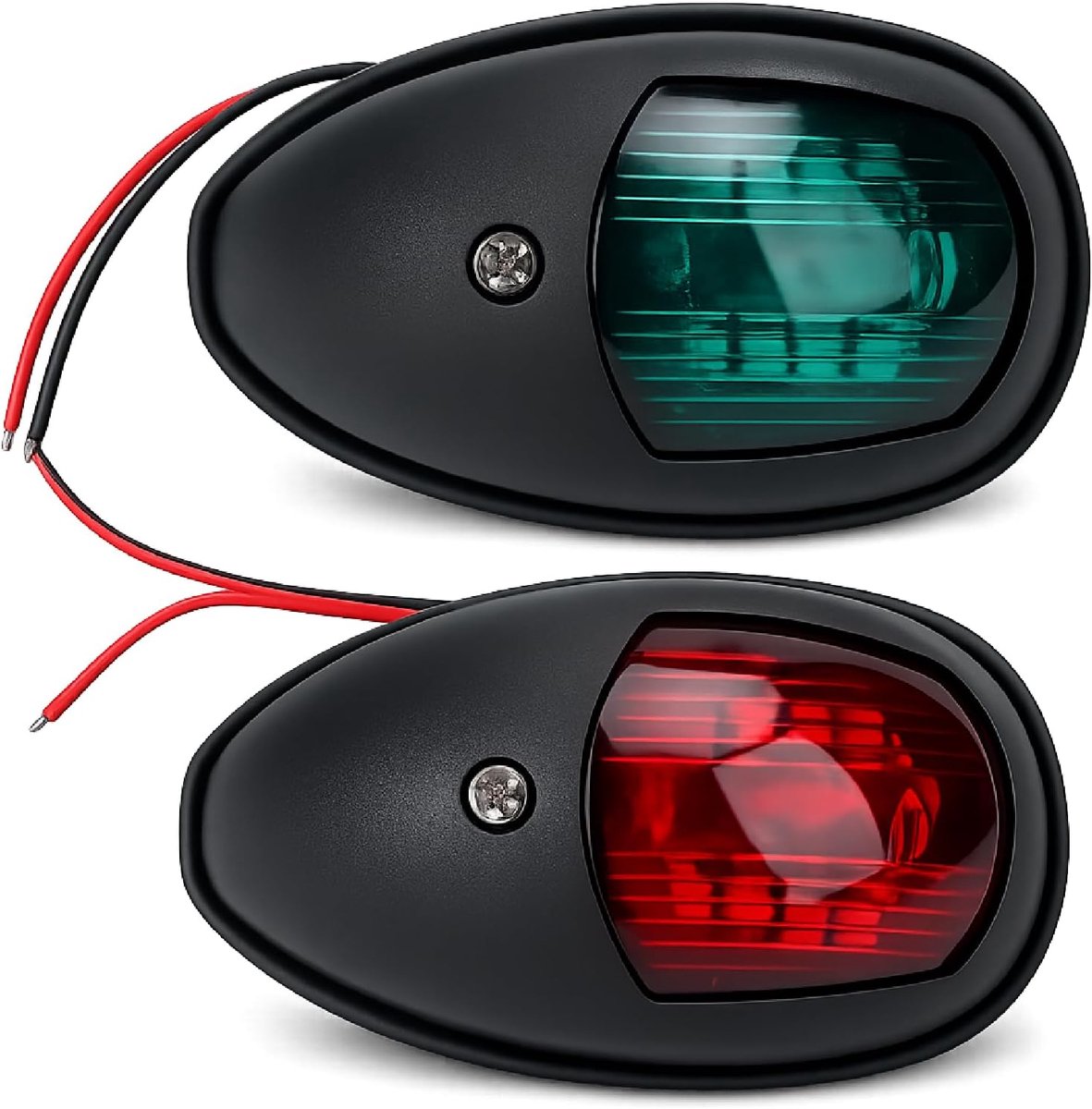 Scheepvaartsignaallamp 10-30V LED-navigatielamp Marine Ankerlicht Boot Rood Groen