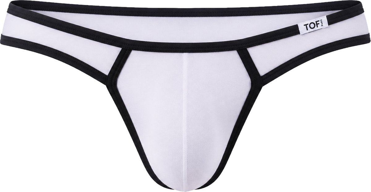 TOF Paris Mon Amour Microfiber MiniBrief White - MAAT S - Heren Ondergoed - Slip voor Man - Mannen Brief