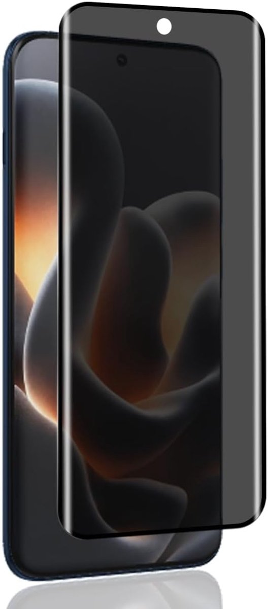 Zichtbeschermingsfolie voor Motorola Edge 70 Pro voor gehard glas, privacybescherming, 3D-volledige dekking, anti-kras, privacy gehard glas beschermfolie schermbeschermer voor Motorola Edge