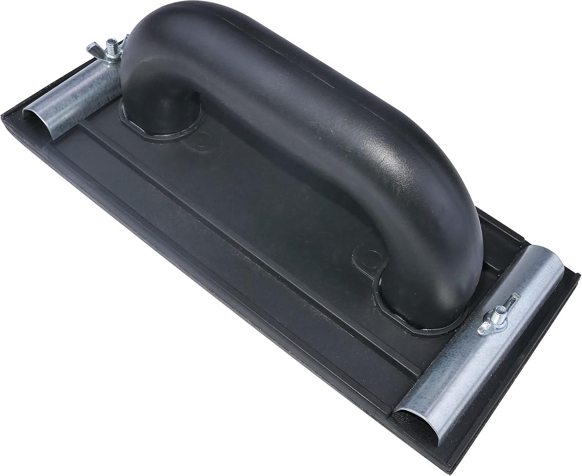 - C54956 - handmatig schuurblok 225 x 100 mm - steun/schuurblok voor schuurpapier / schuurmiddel - droogbouw-/metselgereedschap - gladmaken/verwijderen - van kunststof