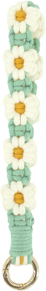 Macrame lint sleutelhanger Lanyard kaart sleutelhanger meisjes cadeau voor vrouw